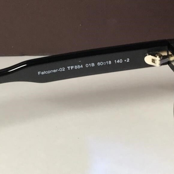 New Authentic TOM FORD Falconer Navigator Sunglasses FT0884 01B 60 01B - Picture 3 of 11